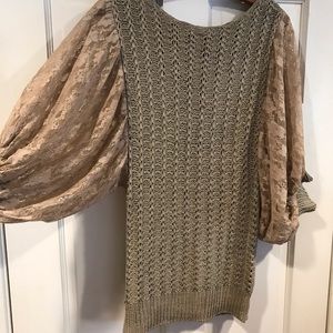 Sweater with nice details.